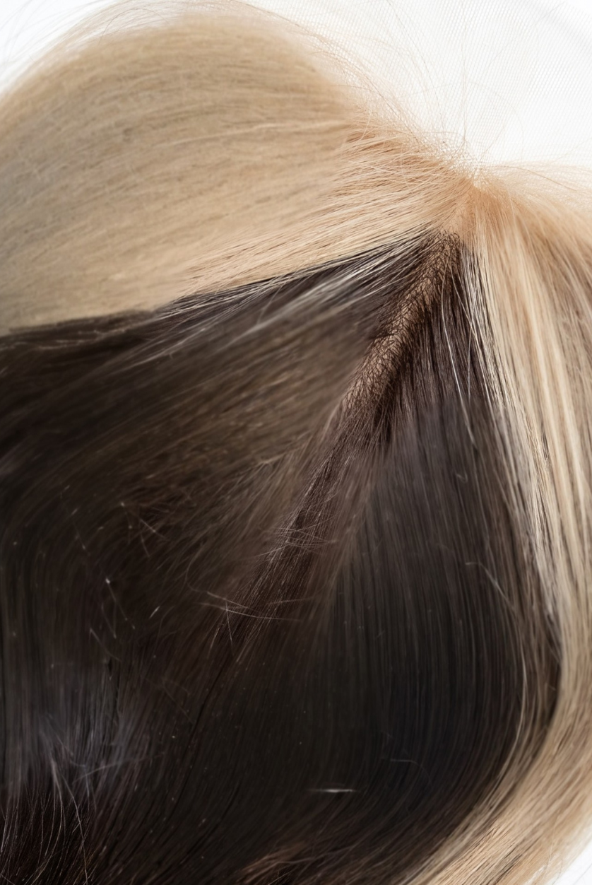 16 inch 4x5 silk closure FACE FRAME- European virgin remy human hair