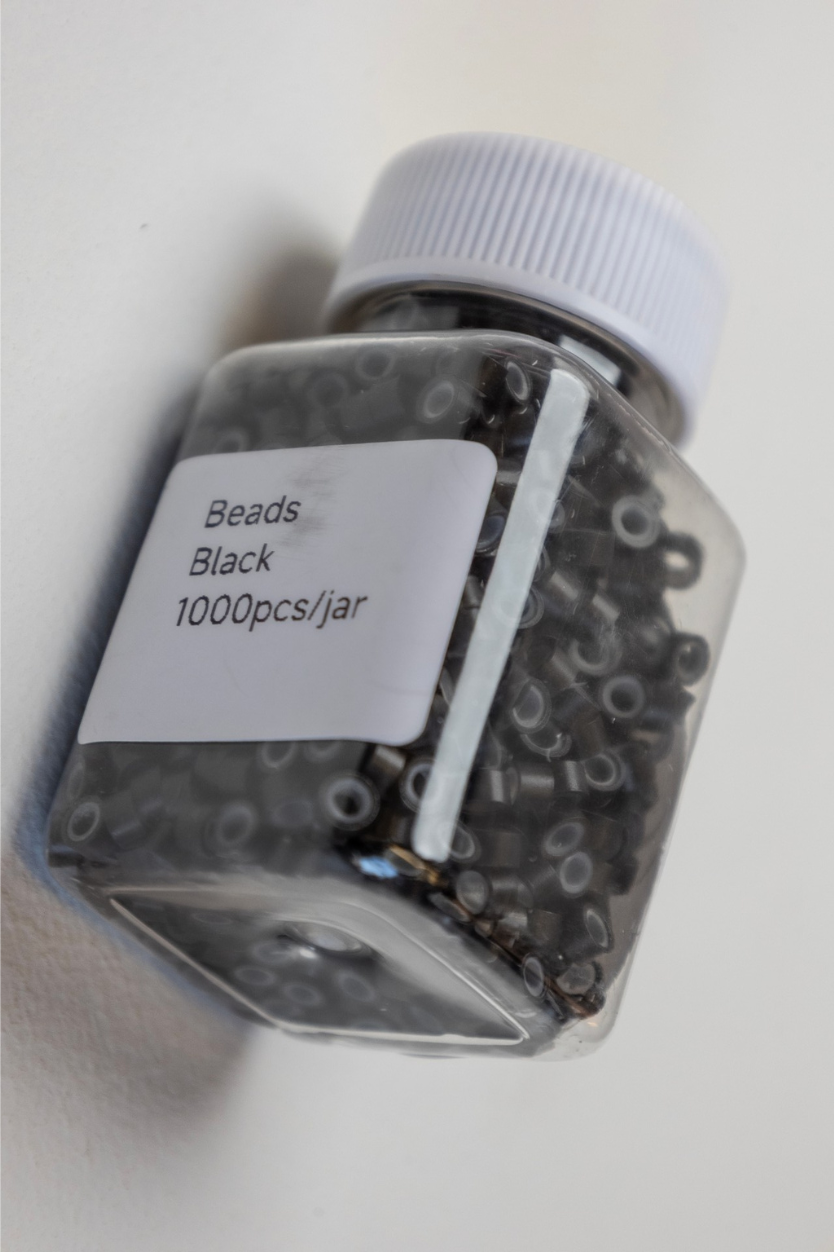 Micro ring 5mm silicone lined- 1000pcs