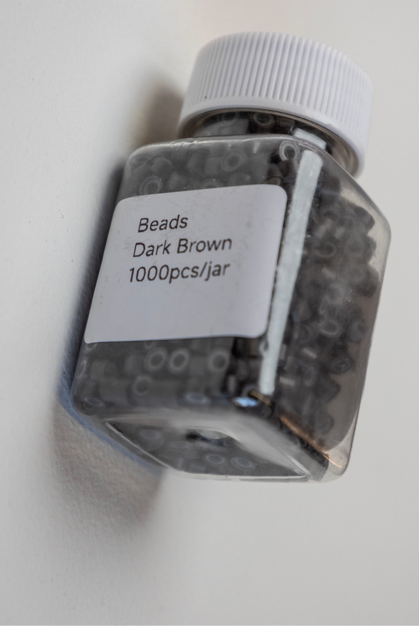 Micro ring 5mm silicone lined- 1000pcs