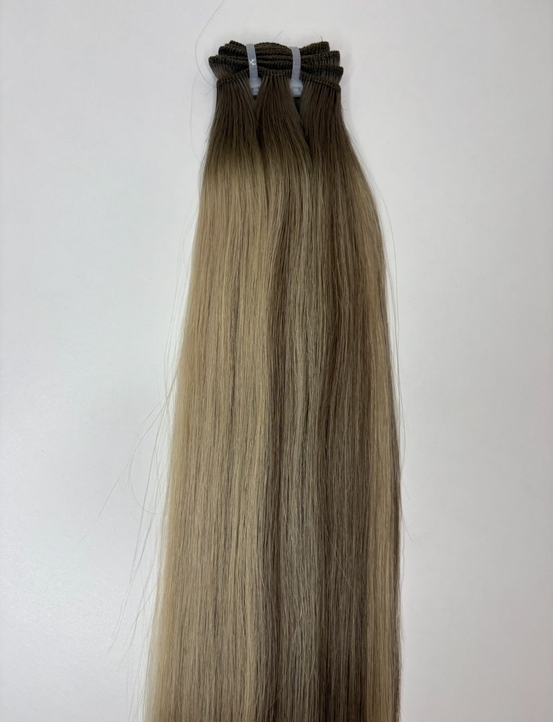 50g pack - Machine Wefts - European Virgin Remy Hair Wefts (Base & Mixed Colours)