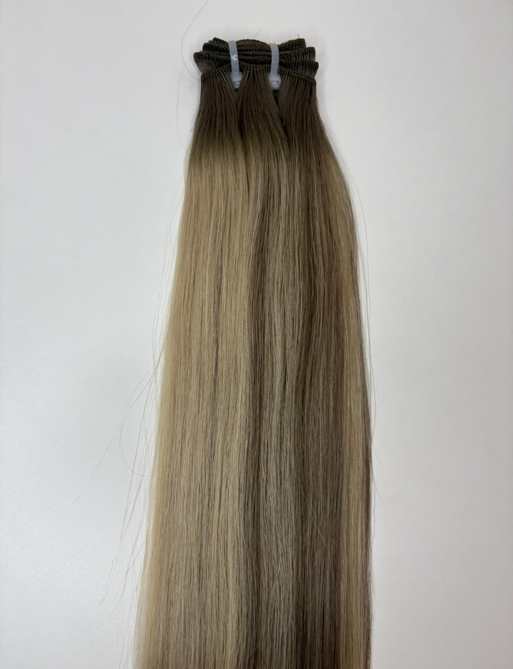 50g pack - Machine Wefts - European Virgin Remy Hair Wefts (Base & Mixed Colours)