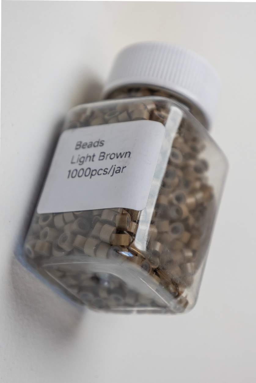 Micro ring 5mm silicone lined- 1000pcs