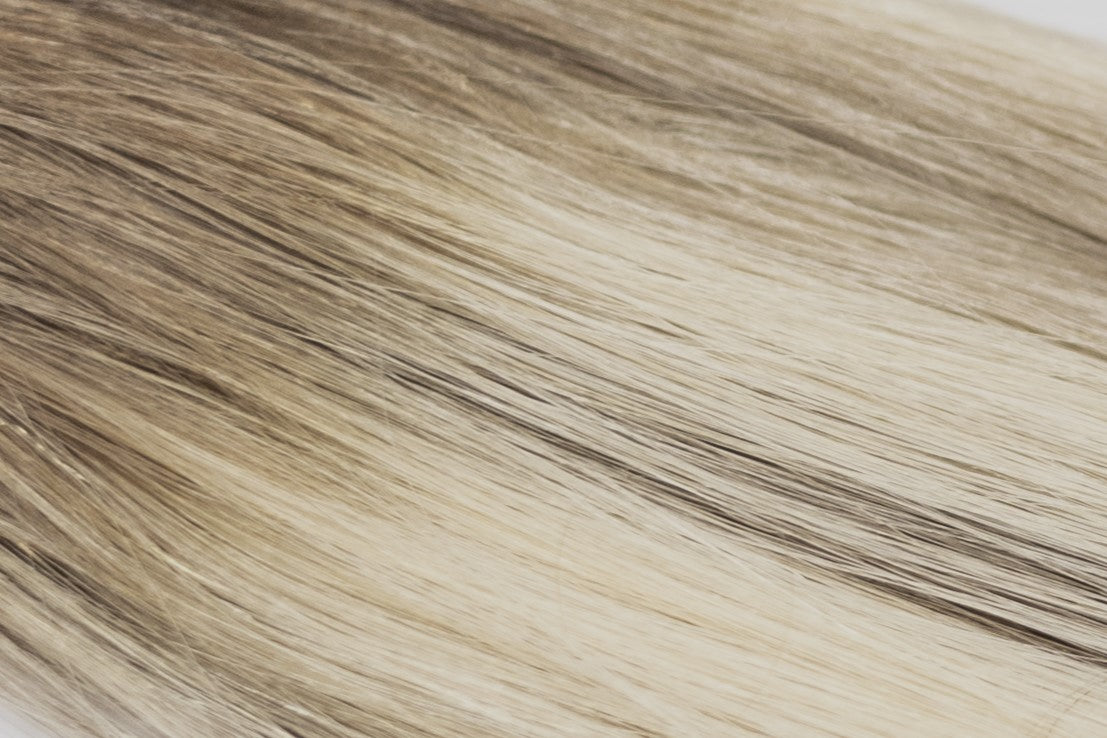 16" 5x7 Silk Base Human Hair Topper (with removable clips)