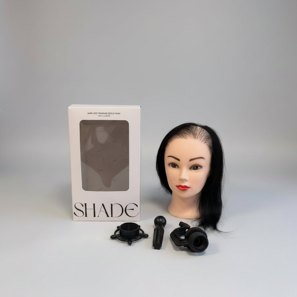 Hair Loss Dolls Head With Clamp