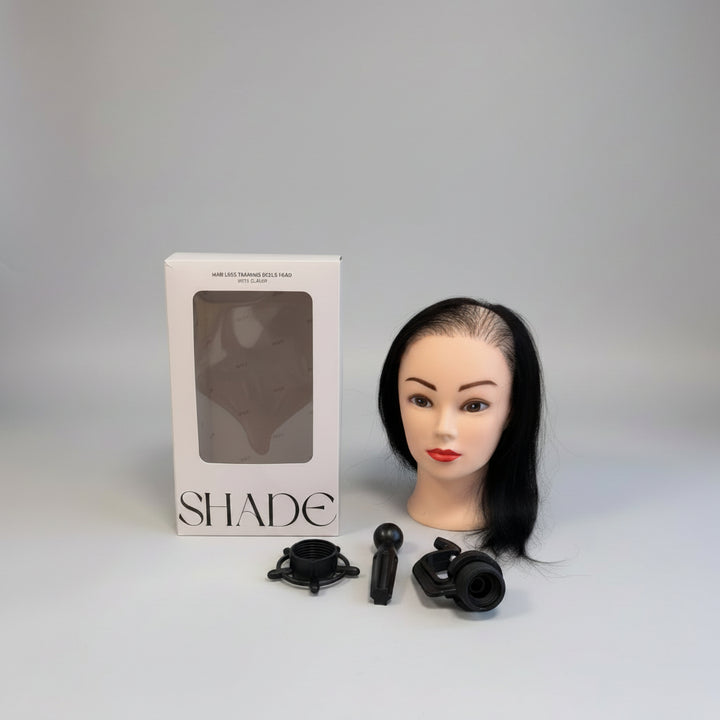Hair Loss Dolls Head With Clamp