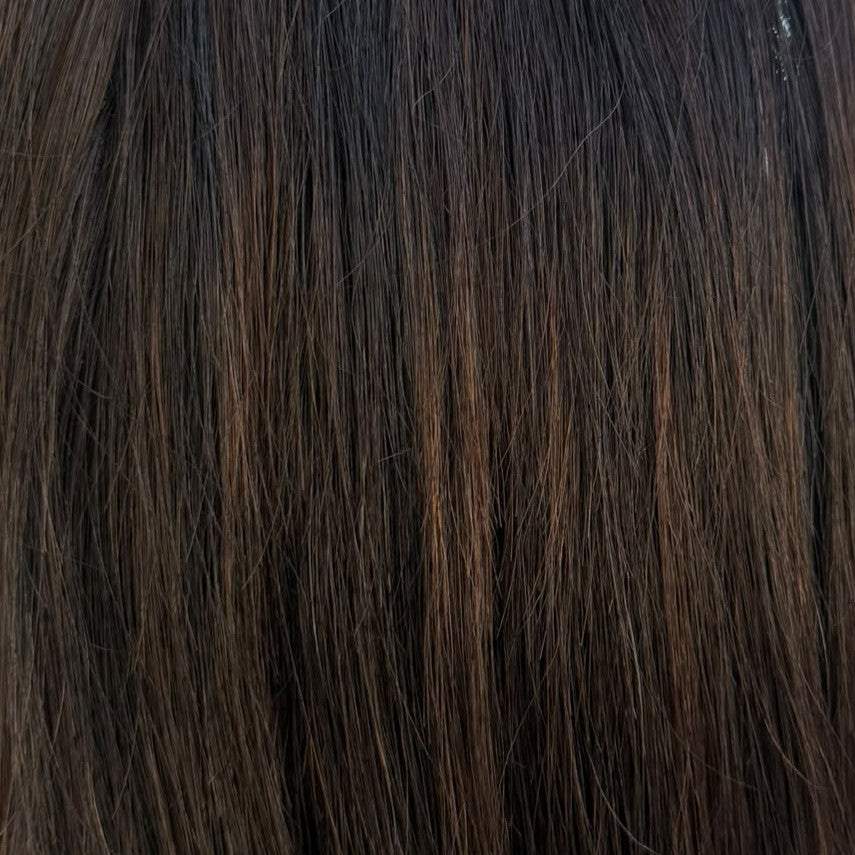 5x7 Silk Base Human Hair Topper (with removable clips)