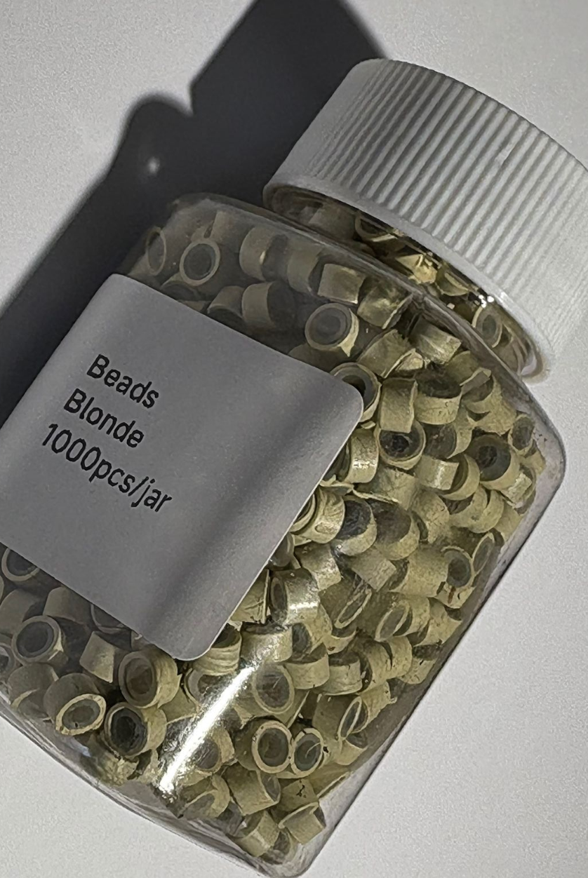 Micro ring 5mm silicone lined- 1000pcs